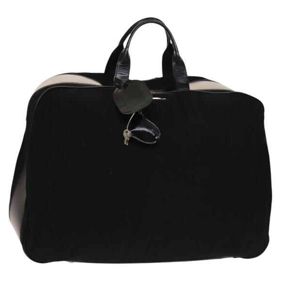 GUCCI Boston Bag Cotton Black Silver 010 1553 010 1553 - Picture 1 of 16